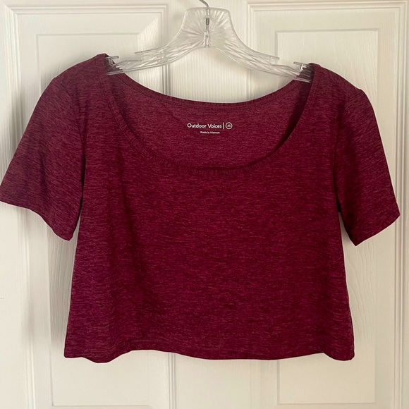 Outdoor Voices | Tops | Outdoor Voices Cropped Tee | Poshmark
